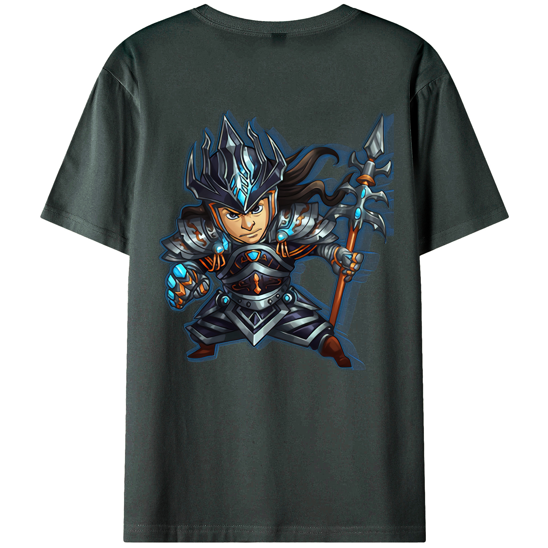 （画像用） リーグ・オブ・レジェンド League of Legends LOL 綿100％ メンズ半袖Tシャツ（バックプリント） 通気性